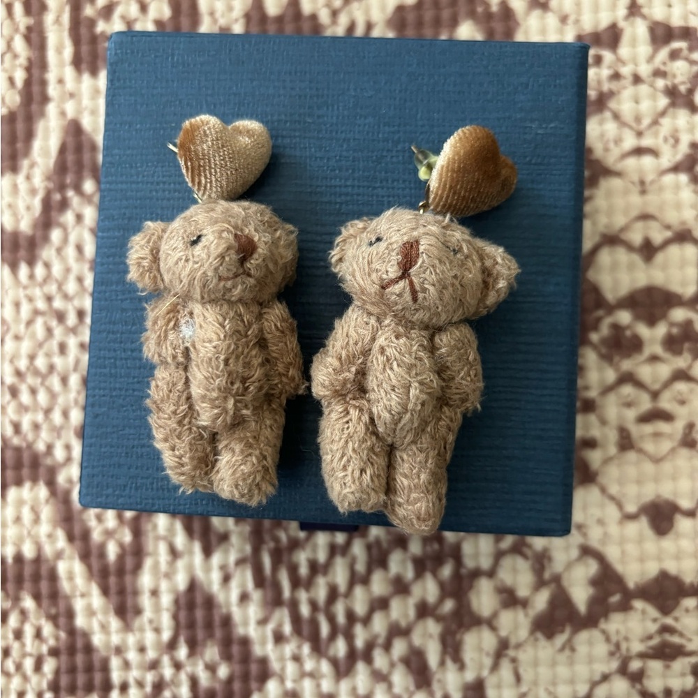 Teddy Bear Earrings